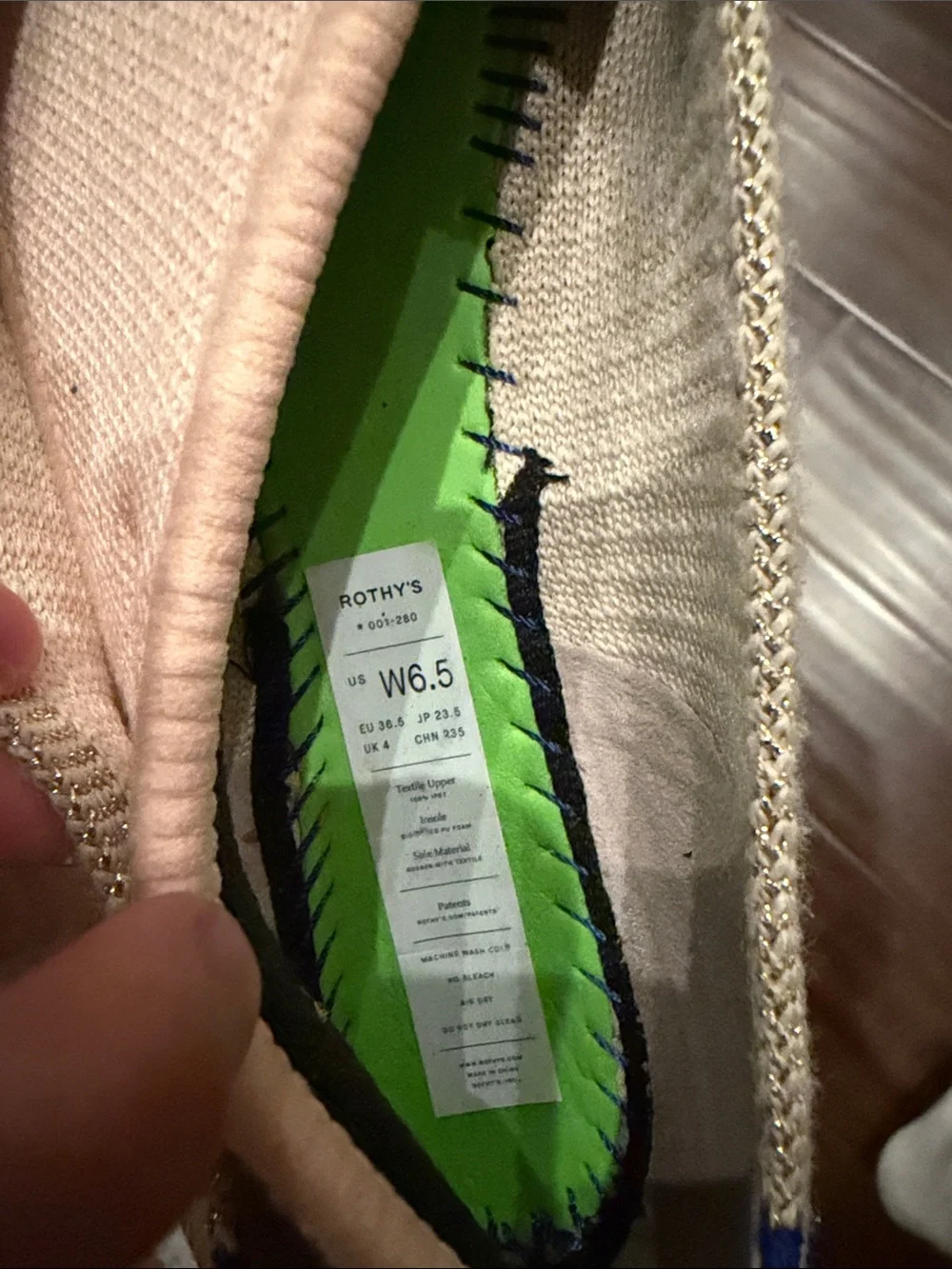 Rothys euc barely